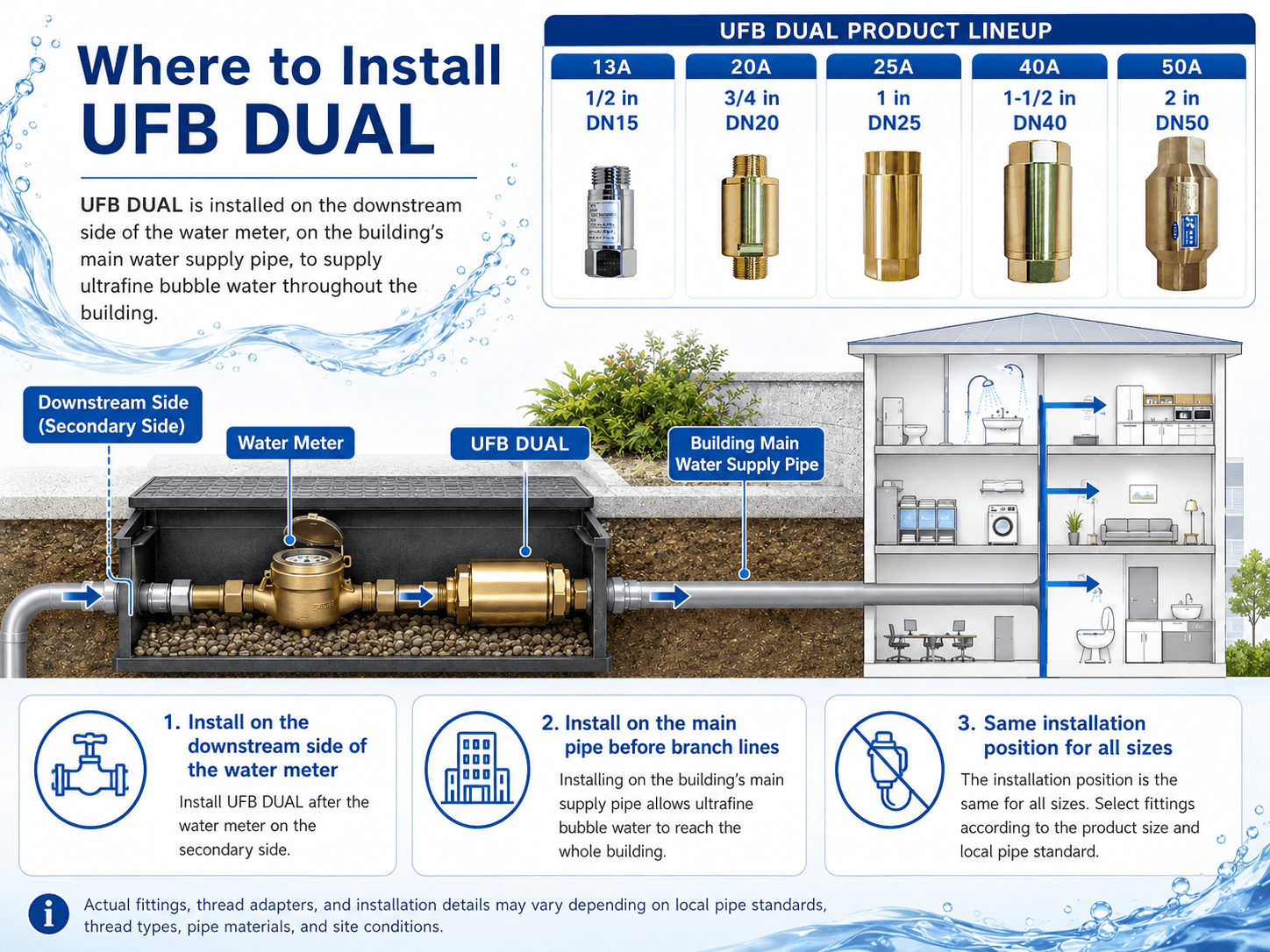 Where to install UFB DUAL